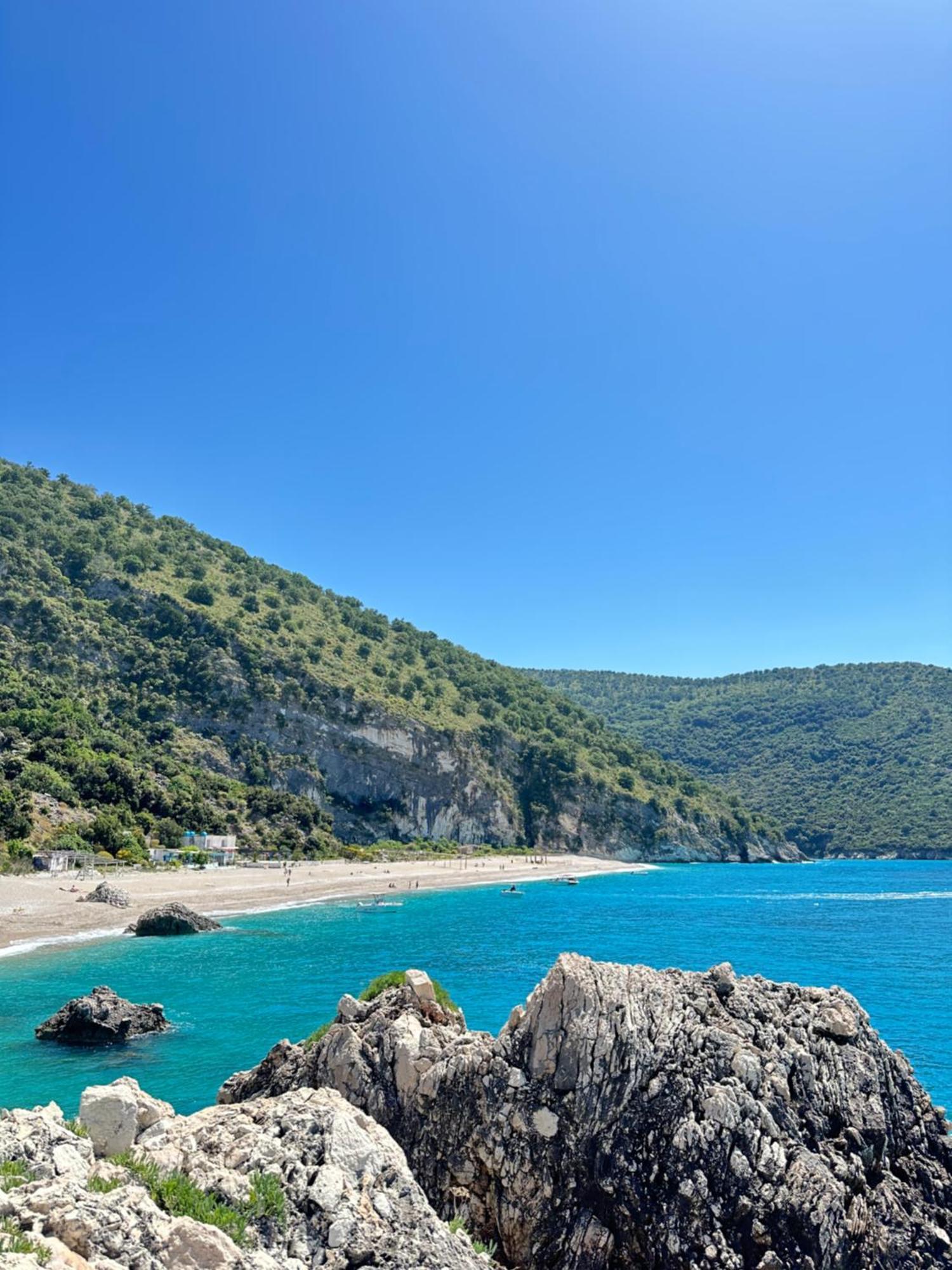 Appartamento Boho Coastal Retreat Sarandë Esterno foto