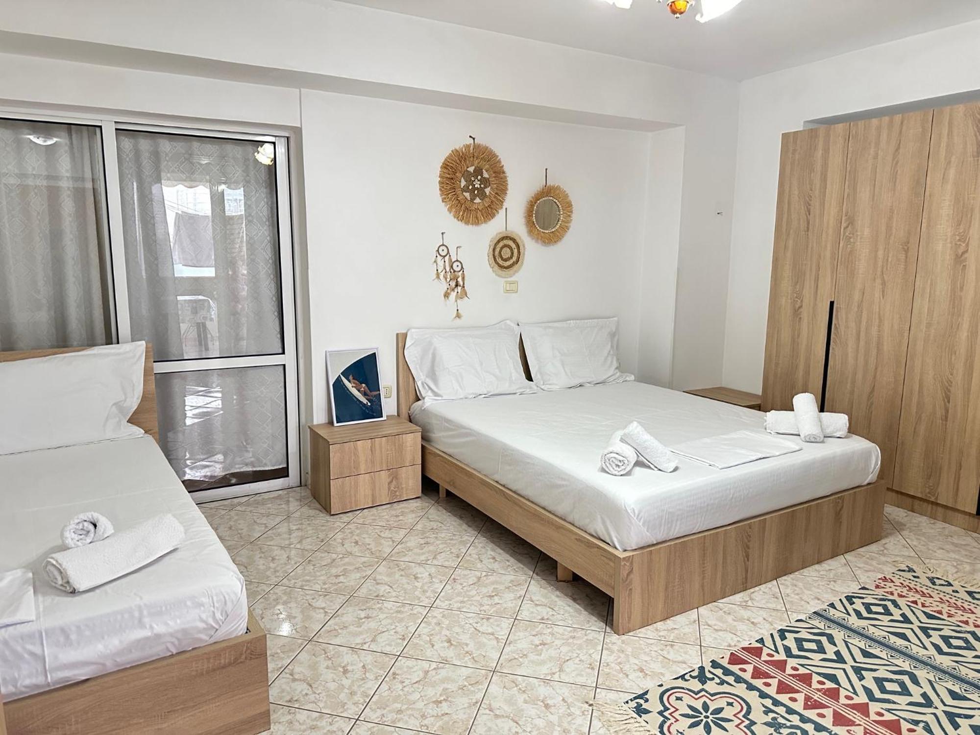 Appartamento Boho Coastal Retreat Sarandë Esterno foto