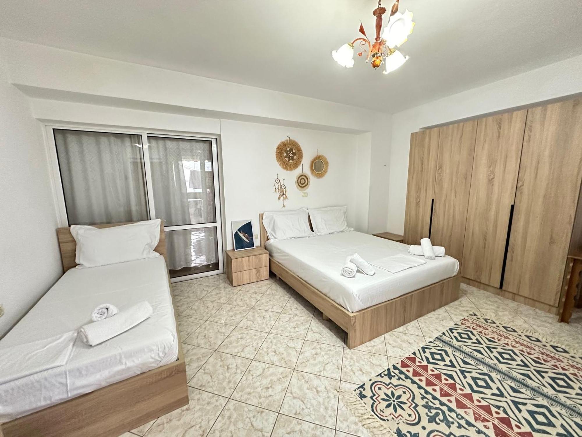 Appartamento Boho Coastal Retreat Sarandë Esterno foto
